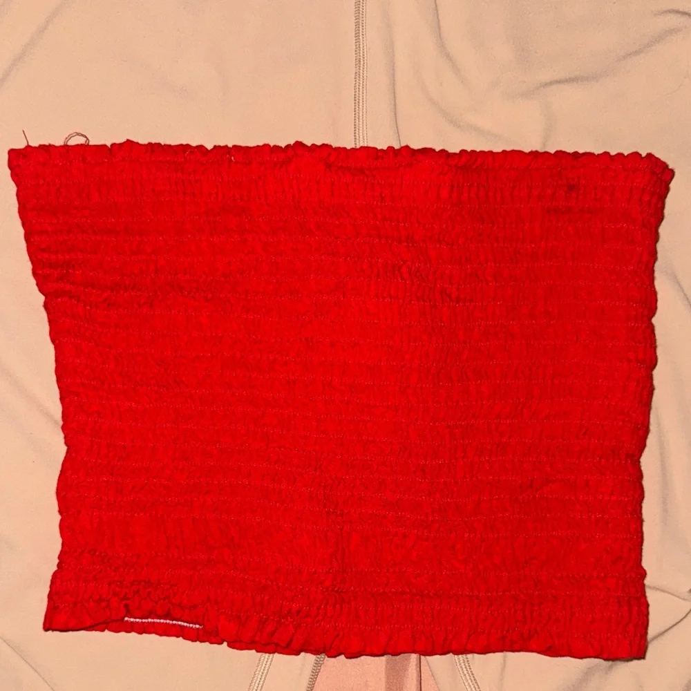 Show Me Your Mumu, size medium Red Tube Top - Picture 3 of 3